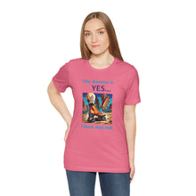 Load image into Gallery viewer, "YES I Rock And Roll" Unisex Short Sleeve Tee