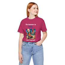 Load image into Gallery viewer, "YES I Rock And Roll" Unisex Short Sleeve Tee