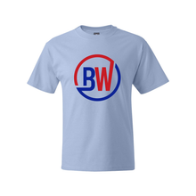 Load image into Gallery viewer, BuckWild BW Blue/Redo Hanes Tee