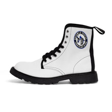 Load image into Gallery viewer, BuckWild Canvas Boots (Blue Logo)