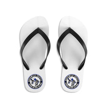 Load image into Gallery viewer, BuckWild Blue Logo Unisex Flip Flops