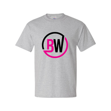 Load image into Gallery viewer, BuckWild BW Black/Pink Hanes Tee