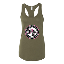 Load image into Gallery viewer, BW Racerback Tank (ChickPea)