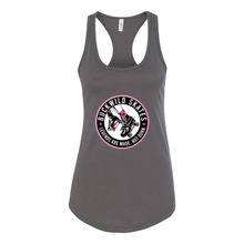Load image into Gallery viewer, BW Racerback Tank (ChickPea)