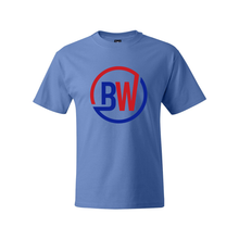 Load image into Gallery viewer, BuckWild BW Blue/Redo Hanes Tee