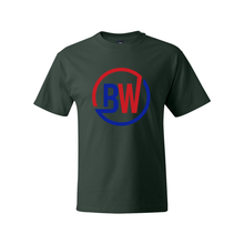 Load image into Gallery viewer, BuckWild BW Blue/Redo Hanes Tee
