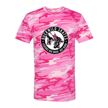 Load image into Gallery viewer, BuckWild Pink Camo Tee