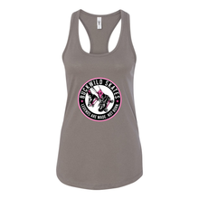 Load image into Gallery viewer, BW Racerback Tank (ChickPea)