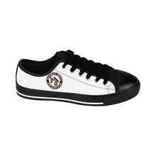 Load image into Gallery viewer, BuckWild Black/White/Red Low Top Sneakers