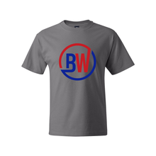 Load image into Gallery viewer, BuckWild BW Blue/Redo Hanes Tee