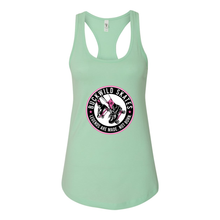 Load image into Gallery viewer, BW Racerback Tank (ChickPea)