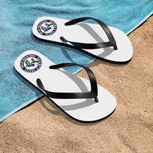 Load image into Gallery viewer, BuckWild Blue Logo Unisex Flip Flops