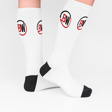 Load image into Gallery viewer, BW Custom Unisex Mid-calf Polyester Socks
