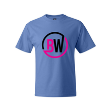 Load image into Gallery viewer, BuckWild BW Black/Pink Hanes Tee