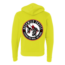 Load image into Gallery viewer, BuckWild Full-Zip Hooded Sweatshirt (Red Logo)