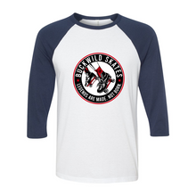 Load image into Gallery viewer, BuckWild 3/4 Sleeve T-Shirt (Tagline on Back)