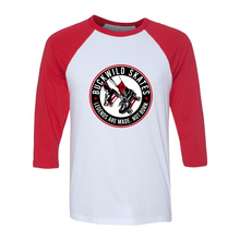 Load image into Gallery viewer, BuckWild 3/4 Sleeve T-Shirt (Tagline on Back)