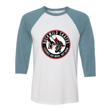 Load image into Gallery viewer, BuckWild 3/4 Sleeve T-Shirt (Tagline on Back)