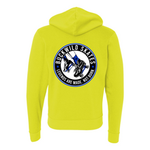 Load image into Gallery viewer, BuckWild Full-Zip Hooded Sweatshirt (Blue Log