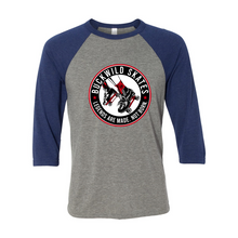 Load image into Gallery viewer, BuckWild 3/4 Sleeve T-Shirt (Tagline on Back)