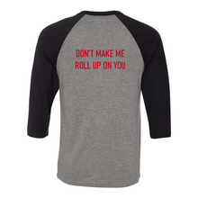 Load image into Gallery viewer, BuckWild 3/4 Sleeve T-Shirt (Tagline on Back)