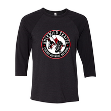Load image into Gallery viewer, BuckWild 3/4 Sleeve T-Shirt (Tagline on Back)