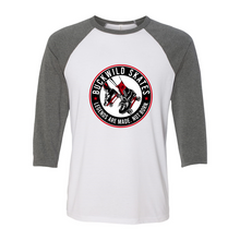 Load image into Gallery viewer, BuckWild 3/4 Sleeve T-Shirt (Tagline on Back)