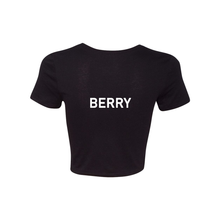 Load image into Gallery viewer, BW Crop Tee (BERRY)
