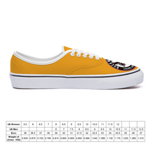 Load image into Gallery viewer, BuckWild Unisex Orange Low Top Sneakers
