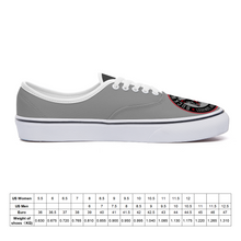 Load image into Gallery viewer, BuckWild Unisex Grey Low Top Sneakers
