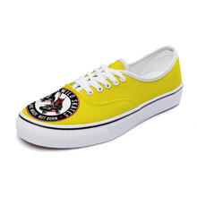 Load image into Gallery viewer, BuckWild Unisex Yellow Low Top Sneakers
