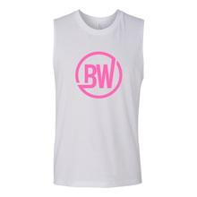 Load image into Gallery viewer, BuckWild Pink BW Muscle Tank
