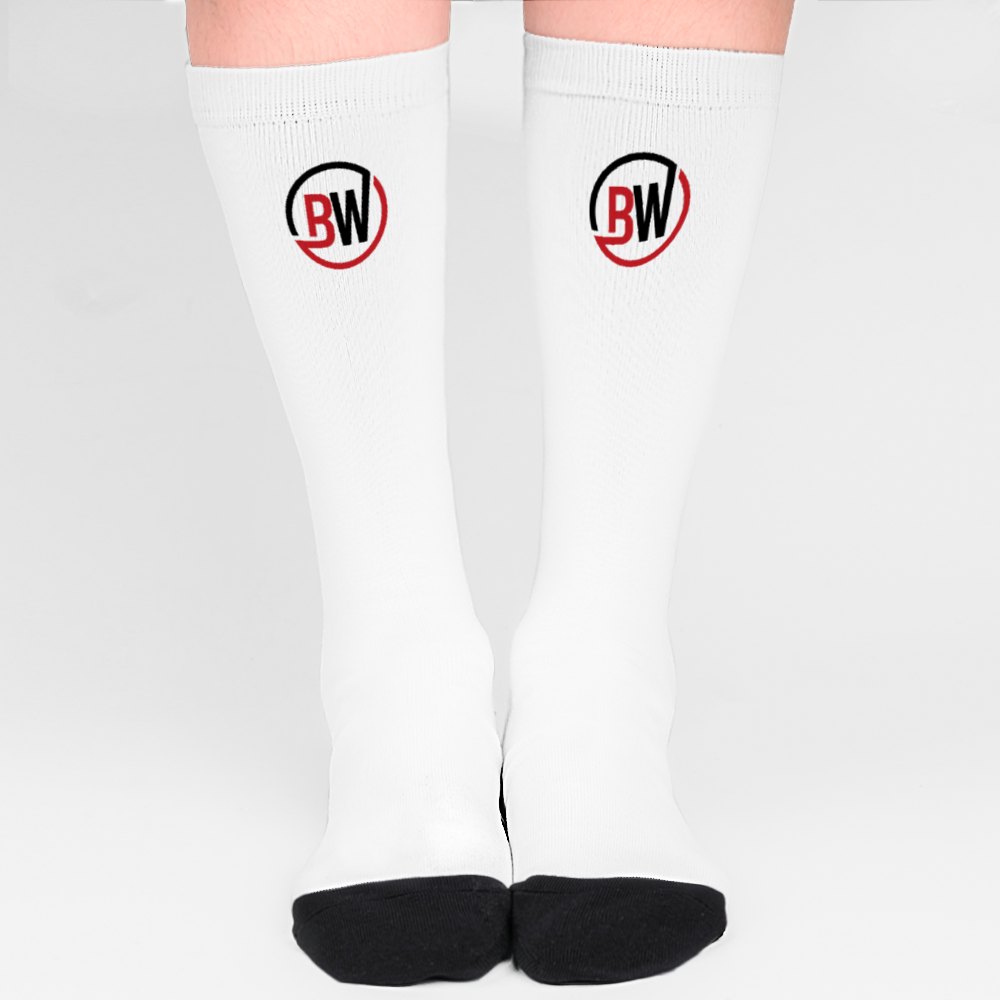 BW Custom Unisex Mid-calf Polyester Socks