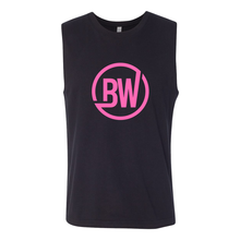 Load image into Gallery viewer, BuckWild Pink BW Muscle Tank
