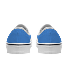 Load image into Gallery viewer, BuckWild Unisex Blue Low Top Sneakers
