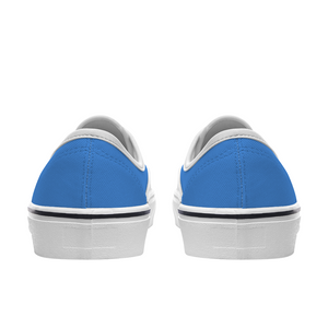 BuckWild Unisex Blue Low Top Sneakers