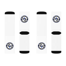 Load image into Gallery viewer, BuckWild Blue Logo Socks
