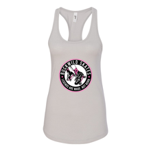 Load image into Gallery viewer, BW Racerback Tank (ChickPea)
