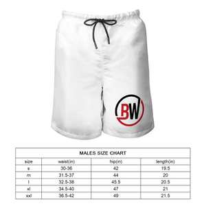 BuckWild Summer Quick Drying Beach Shorts with Mesh Lining
