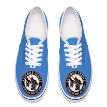 Load image into Gallery viewer, BuckWild Unisex Blue Low Top Sneakers
