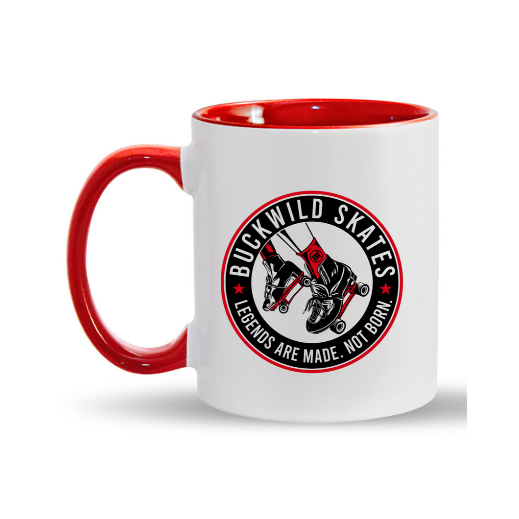 BuckWild Red Logo Mug