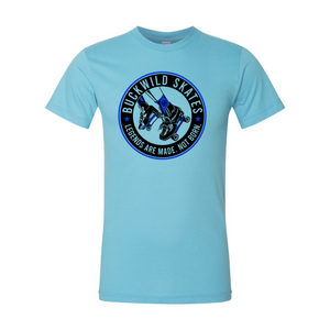 BuckWild Blue Logo T-Shirt