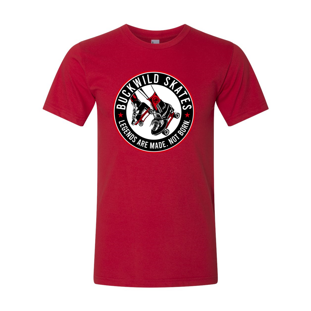 BuckWild Skates Fine Jersey T-Shirt